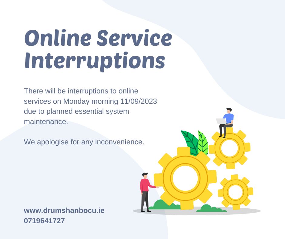 Online Service Interruptions 11/09/2023