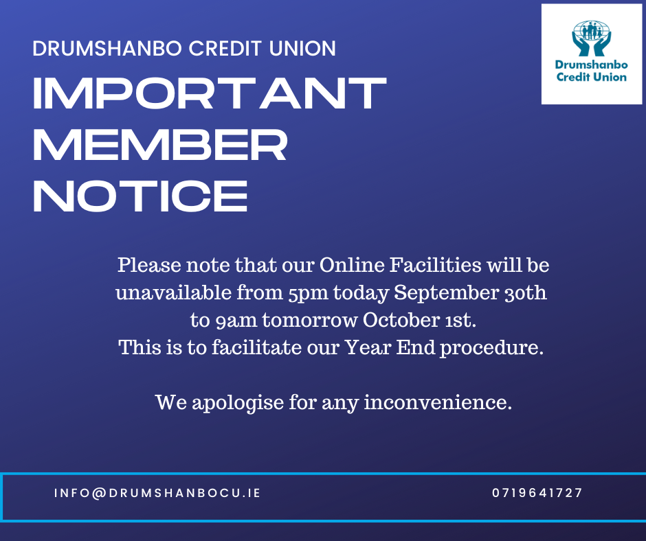 Important Member Notice