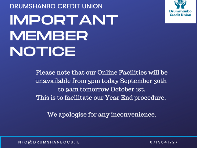 Important Member Notice
