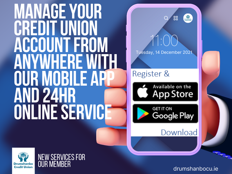 Register for Online access and Mobile App