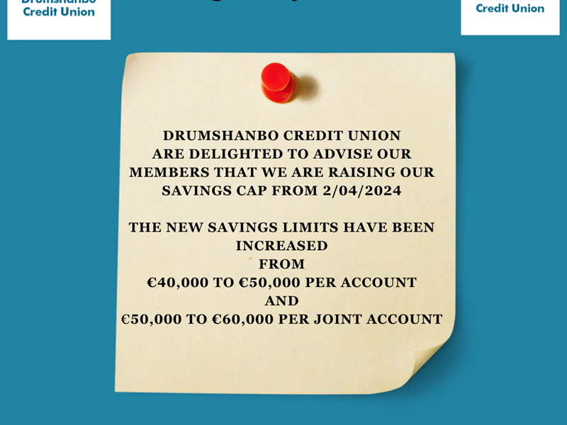 Savings Cap Increase