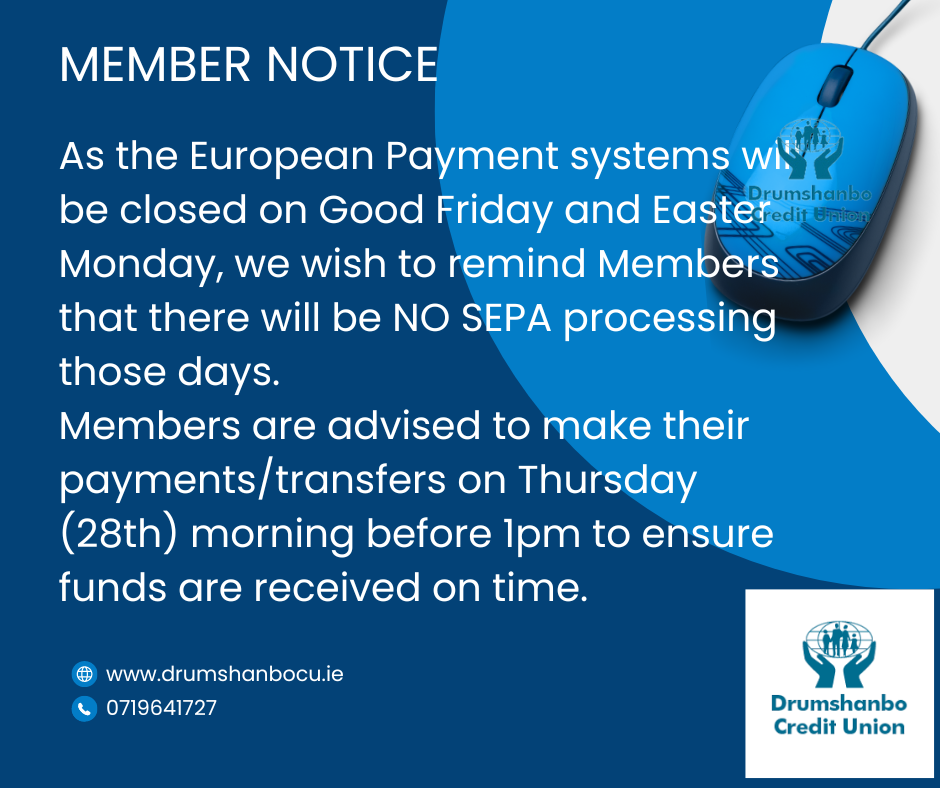 Member notice