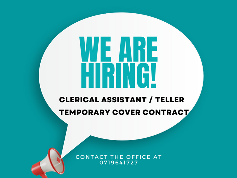 We are Hiring!